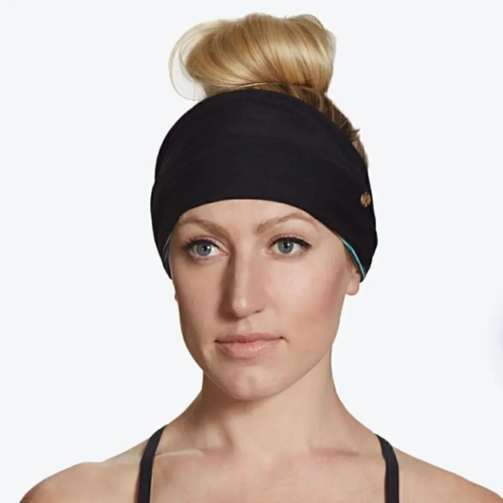 Gaiam Extra Wide Reversible Headband - Picture 3 of 12